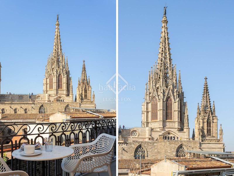 Foto 50290ff5-9c29-42b9-80fd-774bea35393c. Piso magnífico piso en venta con dos habitaciones y tres baños en una finca catalogada con vistas directas a la catedral en el barrio g en Barcelona