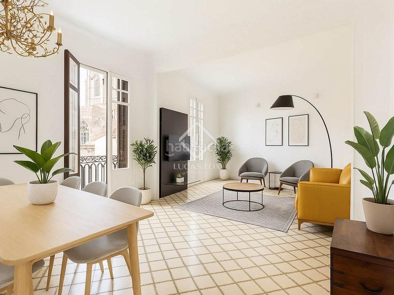 Foto af7f6ada-4641-4374-9103-333fae97e4ce. Piso magnífico piso en venta con dos habitaciones y tres baños en una finca catalogada con vistas directas a la catedral en el barrio g en Barcelona