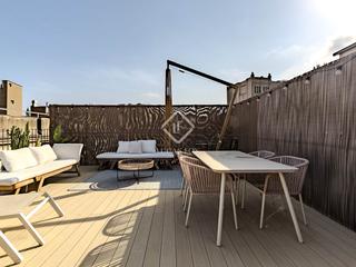 Àtic a St. Pere - Sta. Caterina - El Born. Precioso ático de 2 dormitorios con 44m terraza en venta en el b