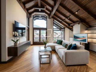 Appartamento in Ordino-Ansalonga-Sornás. Piso dúplex de estilo rústico, reformado integralmente, con 4 do