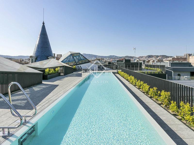 Foto 3745d72f-312c-42b1-ab9a-2b70c8e0d5d5. Miete etagenwohnung mit heizung pool in Dreta de l´Eixample Barcelona