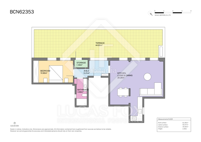 Foto dec518a8-a185-44c9-90a6-ba11149beda4. Àtic amb calefacció a Raval Barcelona
