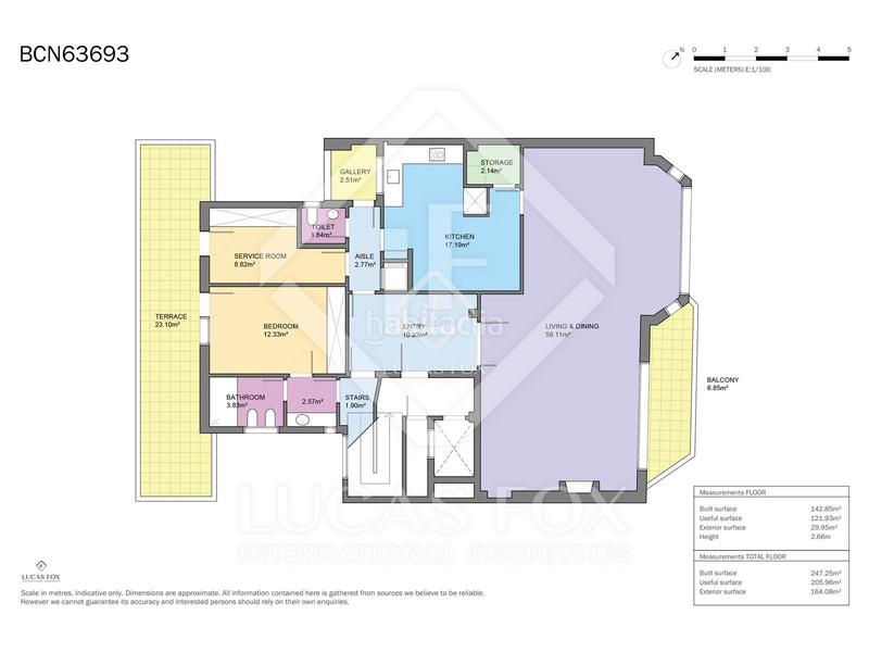 Foto be5ecf78-aec3-44bd-9084-a0d9cf52aa62. Dachwohnung mit parking pool in Sant Gervasi - Galvany Barcelona