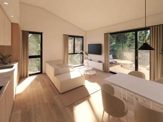 Pis a Els Cortals. Exclusivo ático de obra nueva de 1 dormitorio con terraza de 17