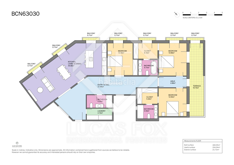 Foto 18322aa8-f46a-450c-a384-065f7634815c. Attique avec chauffage dans Dreta de l´Eixample Barcelona