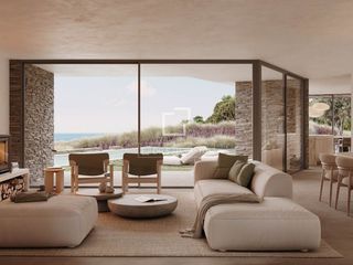 Chalet in Cadaqués. Elegante villa de obra nueva en portlligat con jardín, piscina y