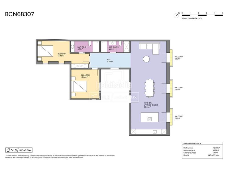 Foto d82038df-b566-4b94-a5d9-b2535f4ec610. Pis amb calefacció a St. Pere - Sta. Caterina - El Born Barcelona
