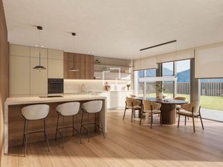 Chalet en L´Aldosa-Anyós. Casa unifamiliar de obra nueva de 4 dormitorios con jardín de 33