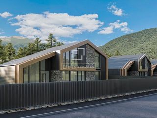 Chalet à L´Aldosa-Anyós. Casa unifamiliar de obra nueva de 4 dormitorios con jardín de 33