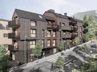 Pis a Els Cortals. Fabuloso piso de obra nueva de 1 dormitorio con terraza de 5 m e