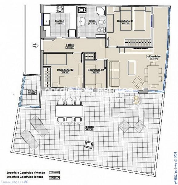 Foto 820be199-d9cd-4784-8ded-1e2b5bd2213c. Etagenwohnung mit pool in Poniente-Faro Torre del Mar