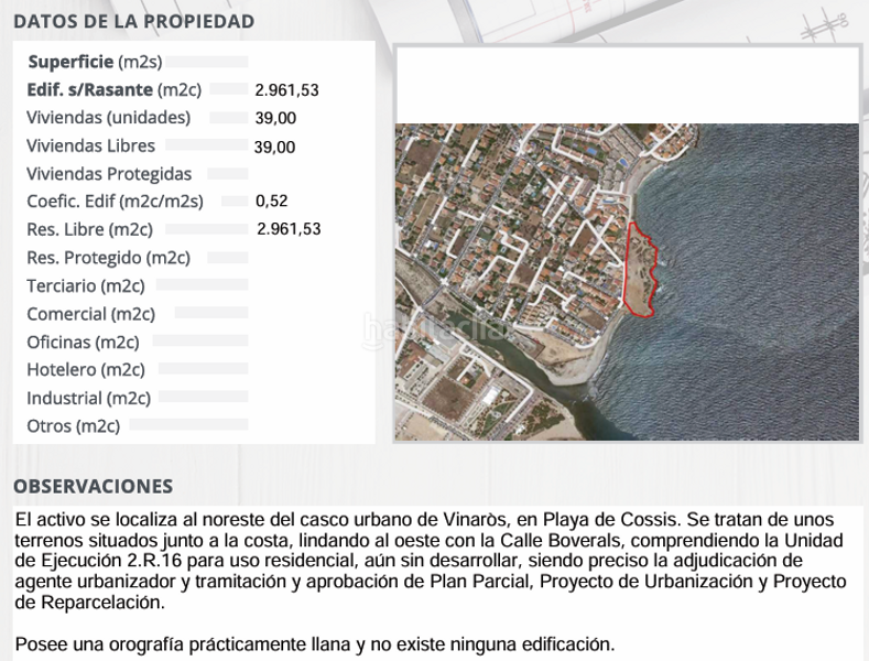 Foto 796fe1bd-ea5f-40dd-9179-a69580290ba2. Terreny residencial a camí dels boverals 33 a Boverals-Saldonar Vinaròs