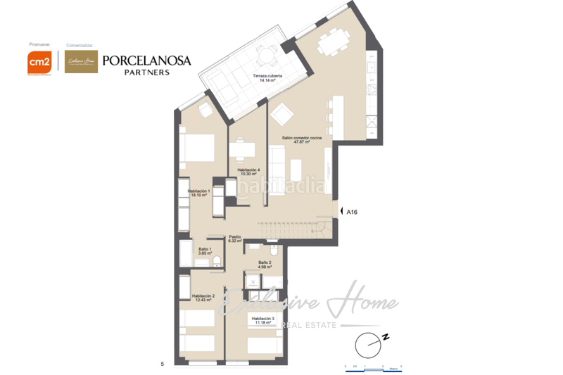 Foto fb915290-f5cd-4093-ae4a-e8478c643711. Duplex dans ronda del millars 107 dans Hospital - Plaza del Real Castellón de la Plana