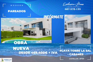 Maison jumelée à N/a. Pareados nueva construccion, torre la sal, cabanes