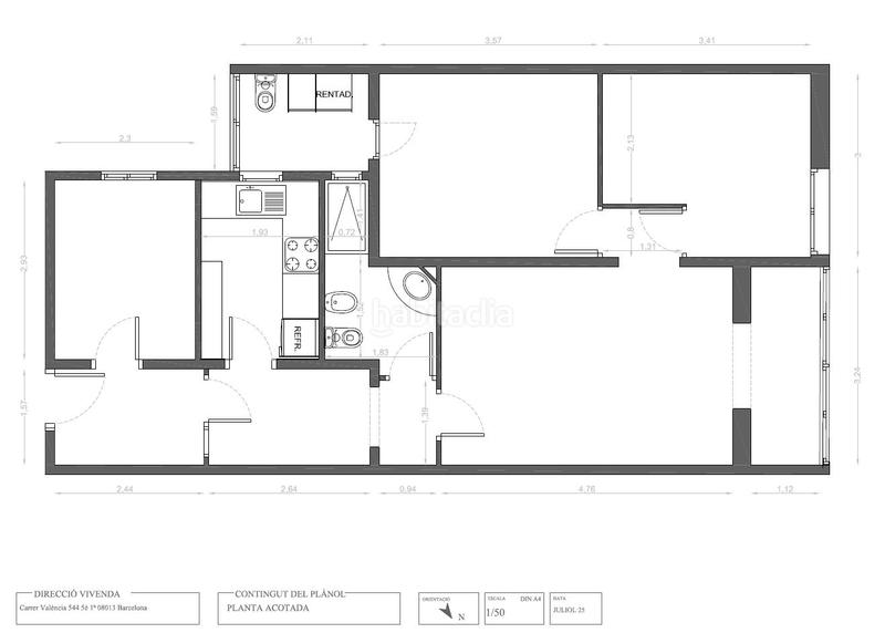 Foto d3ebca27-b6db-41e1-894f-d59531b31db1. Appartement avec chauffage dans Sagrada Família Barcelona