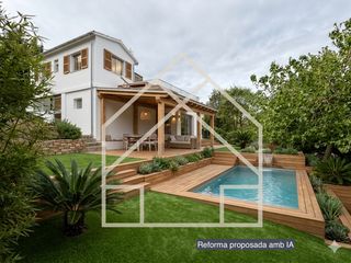 Chalet in Residencial Park. Casa con mucho potencial en maçanet  créala a tu medida