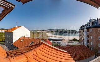 Lloguer Apartament a Rúa do progreso 4. Alquiler verano: apartamento con vistas y piscina en portonovo