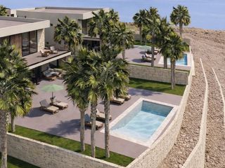 House in Balcón de Finestrat-Terra Marina. Villa única y armoniosa donde la arquitectura moderna y los espa