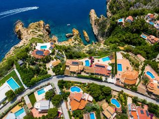 Haus in Portichol-Balcón al Mar. Villa con vistas al mar mediterráneo y piscina privada en balcón