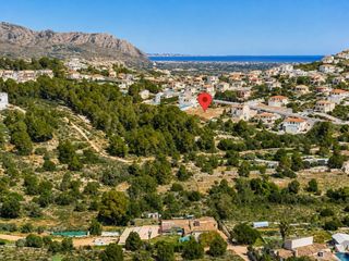 Terreny residencial a Monte Solana. Nueva villa de estilo ibiza en monte solana