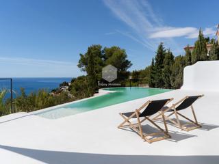 Casa a La Granadella - Costa Nova. Villa caleta  estilo ibicenco con vistas panorámicas al mar medi