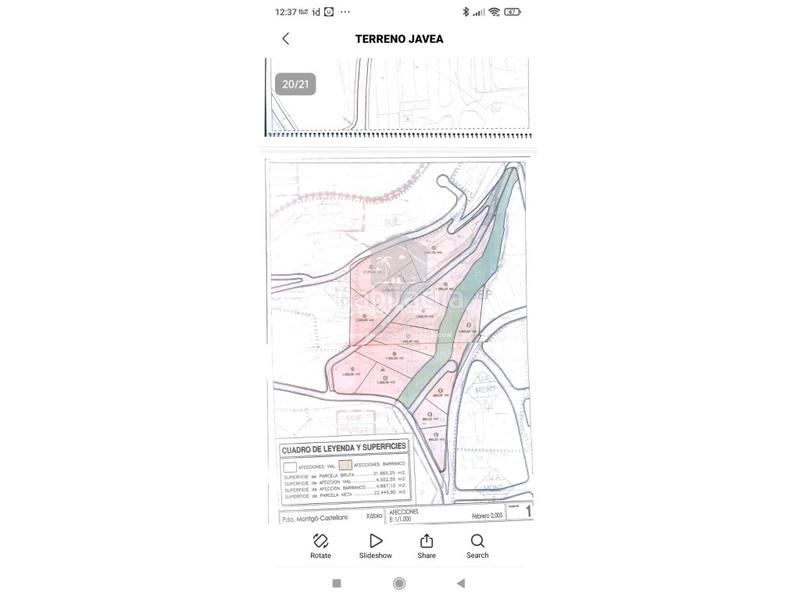 Foto 41540850-17d2-491d-8bb7-b8073cb98f86. Residential plot in Partida Tosal - Zona dels Castellans Xàbia
