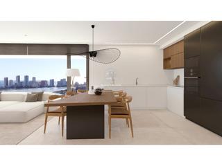 Apartament a Zona Levante - Playa Fossa. Moderno apartamento de 3 dormitorios con balcones dobles y sala
