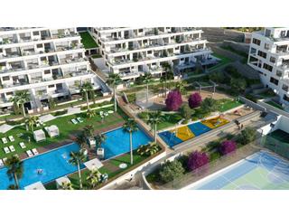 Zweistöckige Wohnung in Balcón de Finestrat-Terra Marina. Seascape blue  exclusiva comunidad residencial privada