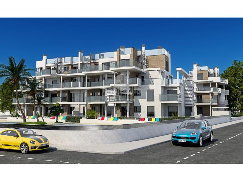 Foto 76fe17e7-cf4b-44dc-a00a-f1238107eab2. Apartamento moderno apartamento en planta baja con jardín privado en denia 3 dormitorios en Dénia