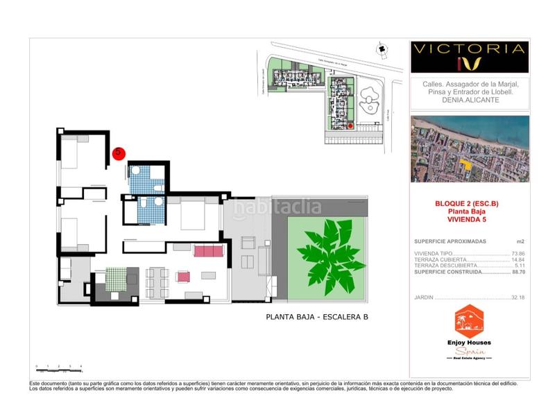 Foto e798b9b5-36e9-4012-98b0-0ee625dce594. Apartamento moderno apartamento en planta baja con jardín privado en denia 3 dormitorios en Dénia
