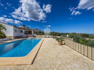 Haus  Camino tarraulla. Dos fincas con vistas al mar en tarraula, jávea  el encanto medi