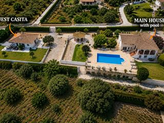 Casa  Camino tarraulla. Dos fincas con vistas al mar en tarraula, jávea  el encanto medi