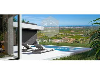 Maison à Pedreguer. Villa formentera  elegancia mediterránea moderna en monte solana