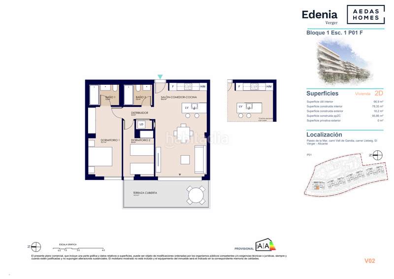 Foto 66f9b5af-c2d3-471e-bb4d-a5917efd5082. Apartament a Verger (el)
