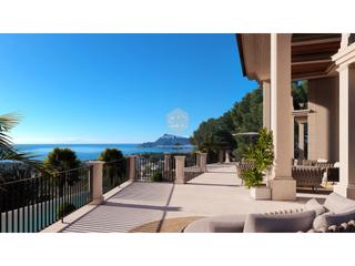 Terreny residencial a Altea la Vella. Parcela prime de 3.300 m con vistas al mar con proyecto aprobado