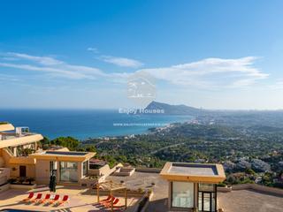 Àtic a Altea Hills. Moderno ático de 2 dormitorios con vistas panorámicas al mar y a