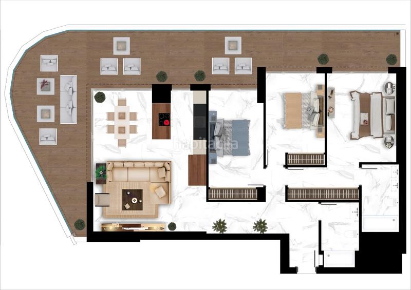 Foto b297feab-6f2a-415d-9ed3-025334aac760. Àtic a lugar urbanizacion nueva alcantara 1d a Nueva Alcántara Marbella