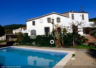 Masia a Cabrera de Mar. Un tesoro escondido en pleno centro de cabrera de mar
