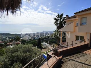 Casa a Mas Ram. Vistas panorámicas al mar y barcelona
