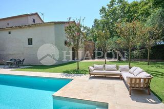 House in Alella. Masia toda reformada del siglo xv en alella centro.