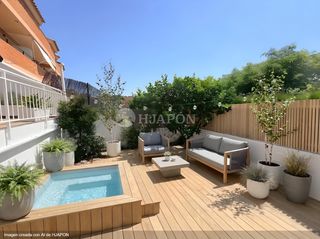 Casa adosada en Bellresguard-Can Teixidó. Magnífica propiedad delante del puerto deportivo del masnou con