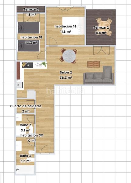 Foto ff521316-8ce0-4ae2-8901-8f6f6fa23dfe. Pis amb aparcament a playa puerto de Sagunto Sagunt