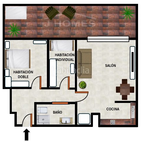 Foto 7c55dd05-1b2f-4145-9cb6-c3e0bb821d4f. Piso terraza y parking en Ca n´Oriol Rubí