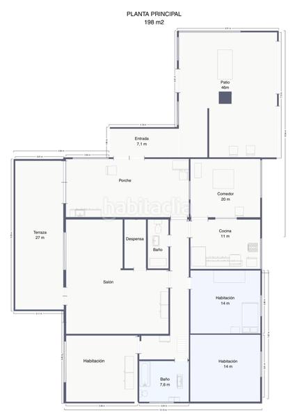 Foto cc1e4d0e-70c5-45f5-86c5-db940b435d55. Casa chalet con doble vivienda, buhardilla, gran parcela y piscina en urbanización torrepalma en Carmona