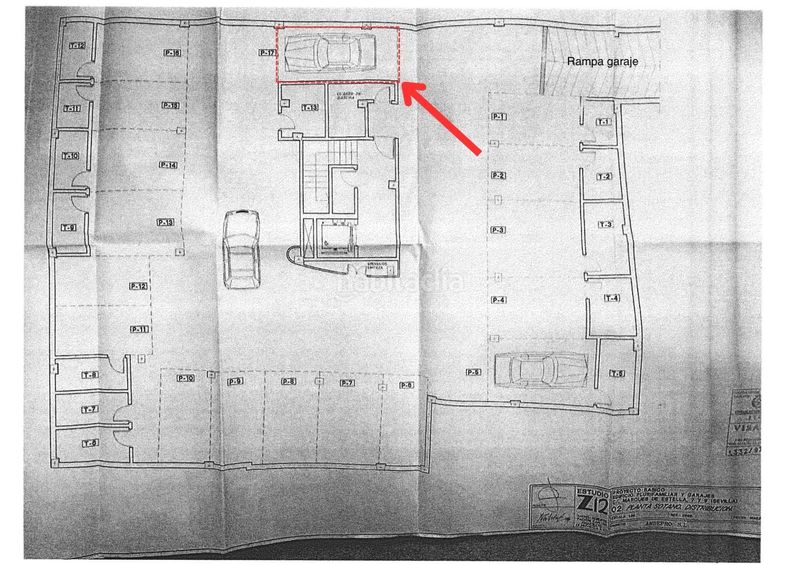 Foto de292ace-5541-4247-9429-52755e01d86f. Aparcament cotxe a calle marqués de estella 7 a La Buhaira Sevilla