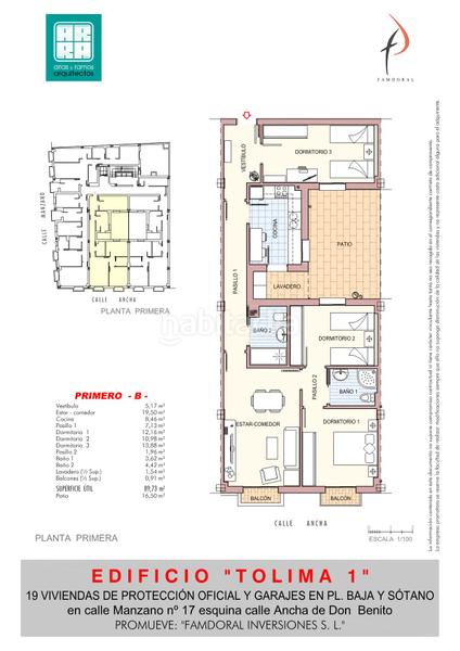 Foto e4536797-0ab2-443e-baa0-d43470b99edf. Pis 89m<sup>2</sup> a calle manzano 17 a Don Benito