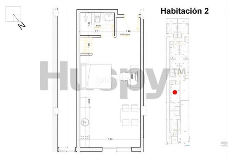 Foto 75c085b8-007f-40b8-911e-73110e2cf7c3. Etagenwohnung mit heizung in Barrio Benicalap Valencia