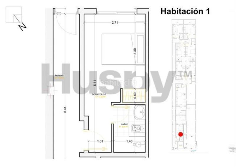 Foto 9a02771b-e07d-45a2-85e9-d8d0a9b774a3. Etagenwohnung mit heizung in Barrio Benicalap Valencia