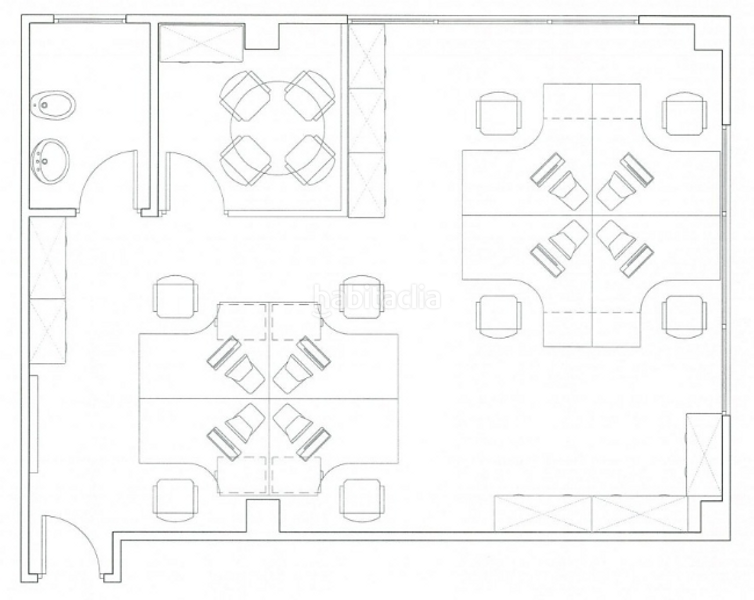 Foto 064018d5-4975-4448-9602-433178b43f65. Miete büro in La Garena Alcalá de Henares