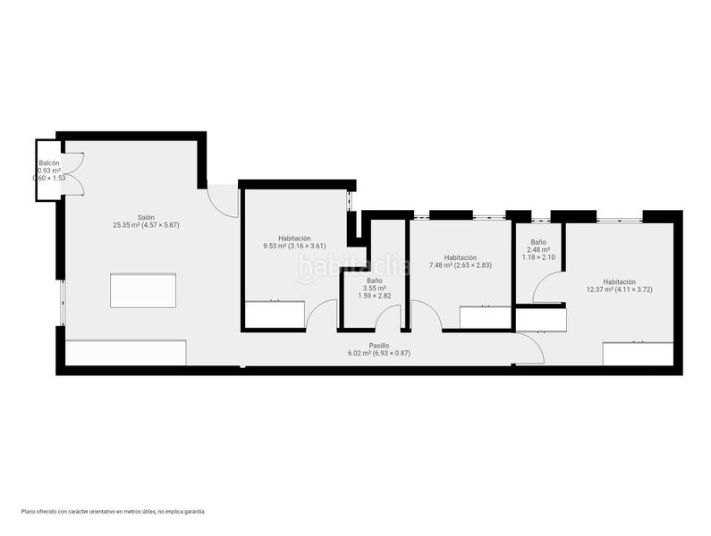 Foto 537c3dff-0b22-43a2-a002-f7f30bb6bc5c. Appartement avec chauffage dans Trafalgar Madrid